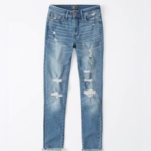 ABERCROMBIE & FITCH - Harper Low Rise Skinny Ankle